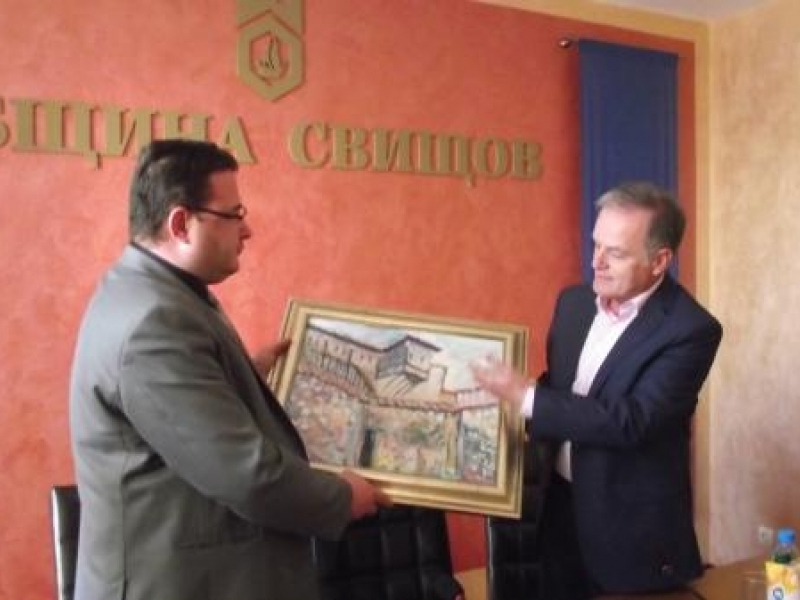 Македонска делегация от побратимения град Велес е на посещение в Свищов
