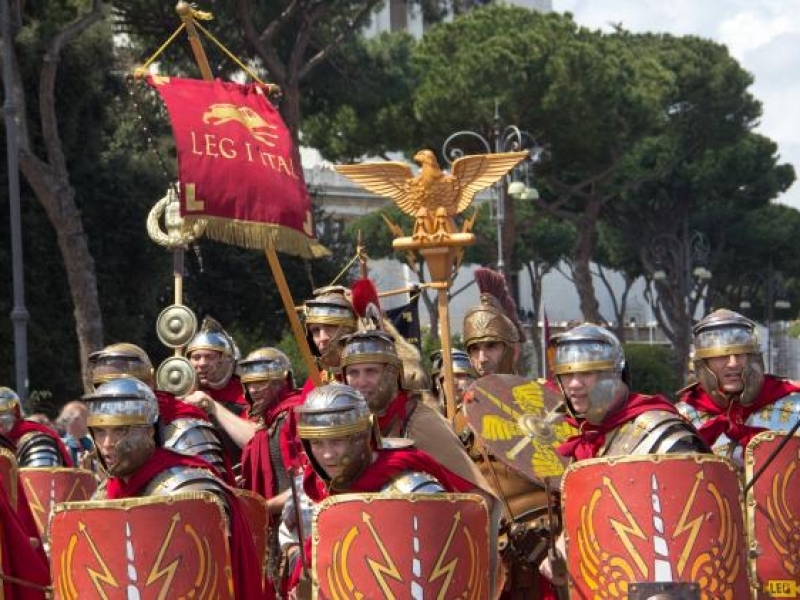 Групата за исторически възстановки от Свищов с поредно участие в празниците на Рим