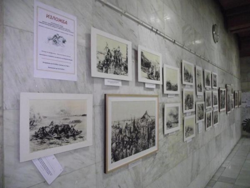 Христо Ботев подреди изложба в Общината