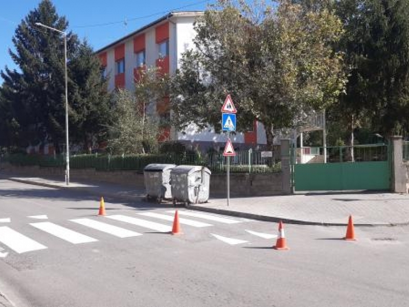 Започна подновяването на хоризонталната пътна маркировка в Свищов