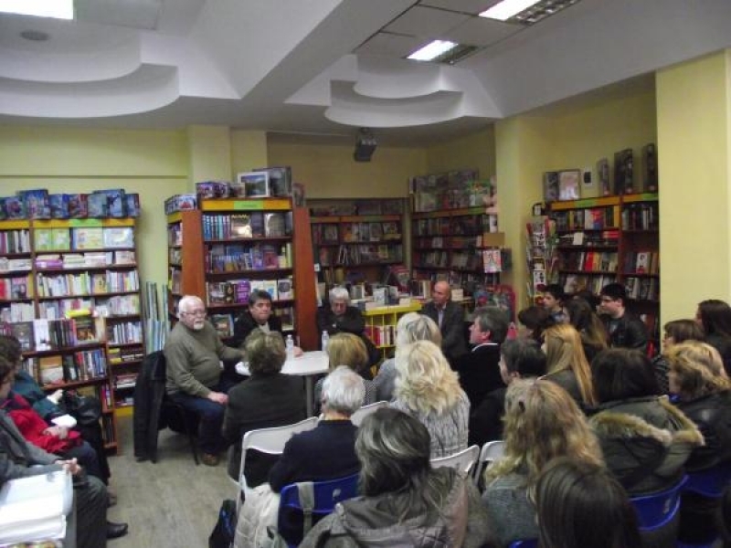 Писателят Николай Табаков представи в Свищов последния си роман „Византия“